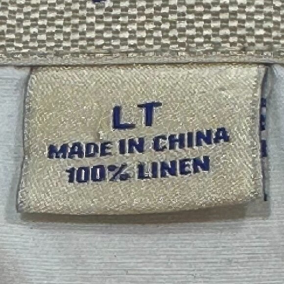 Tommy Bahama Linen Bermuda Shorts‎ Beige Summer Outdoor Preppy Golf Large Tall - Picture 7 of 8